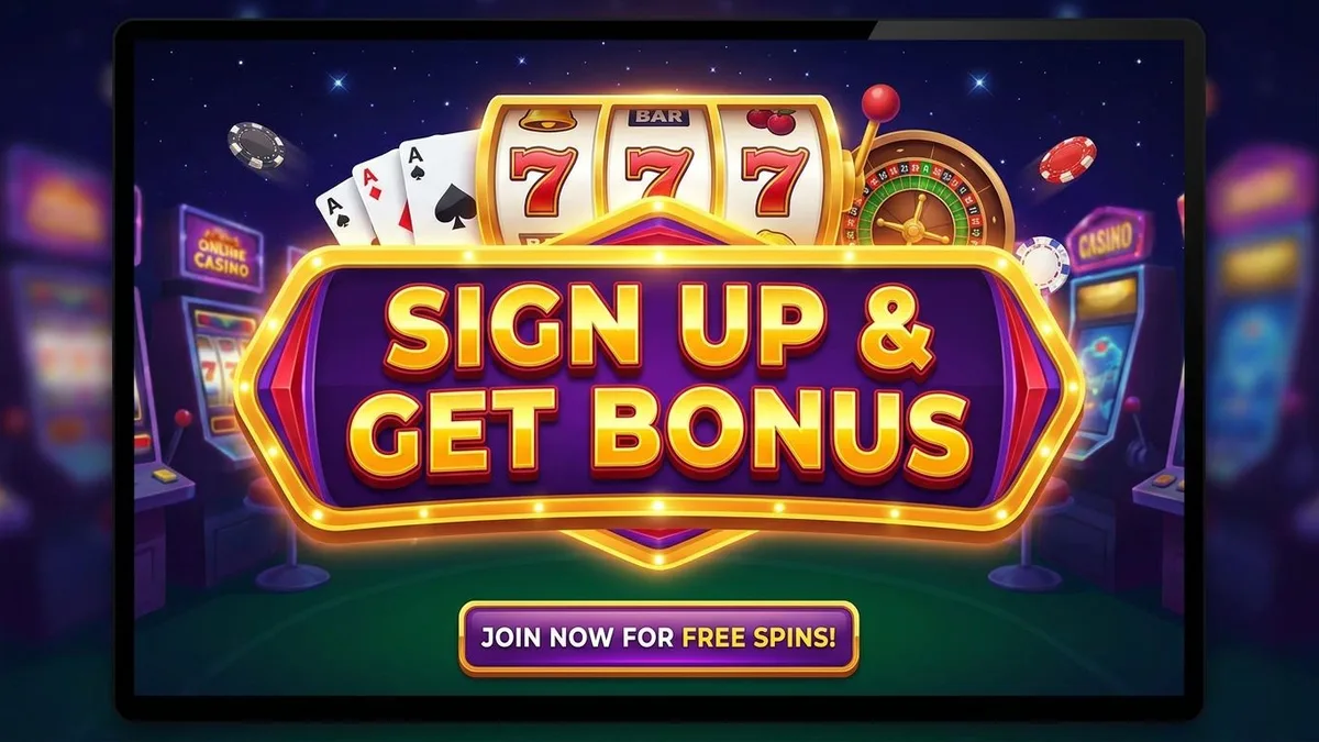 Sign Up With Bonus
